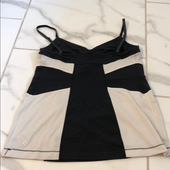 Lulu lemon tank glitter straps built-in bra - Picture 2 of 2